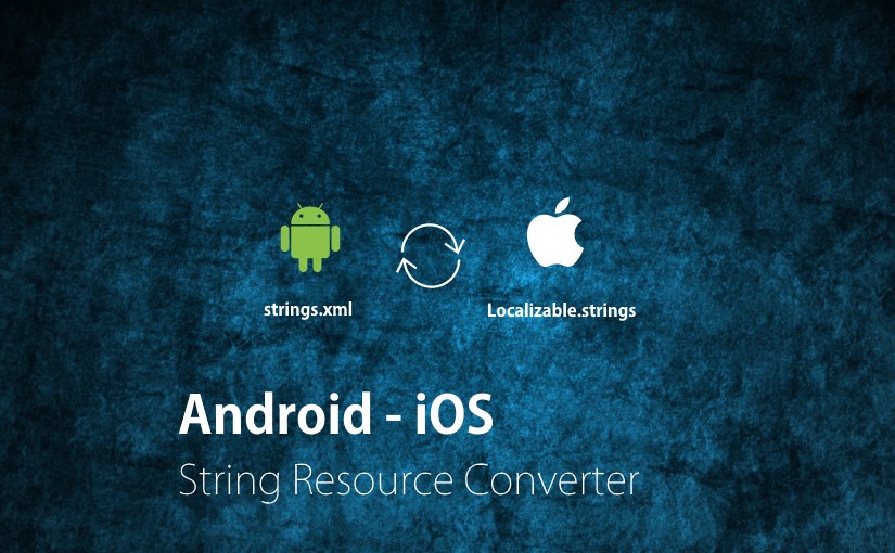 android ios string resource converter